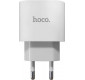 Мережевий блок живлення Hoco USB-C 20W (DC23/PD20W) White