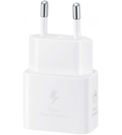 Мережевий блок живлення Samsung USB-C 25W (EP-T2510NWEGEU) White