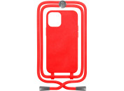 Чехол-накладка для Apple iPhone 12 / 12 Pro Crossbody Case Red