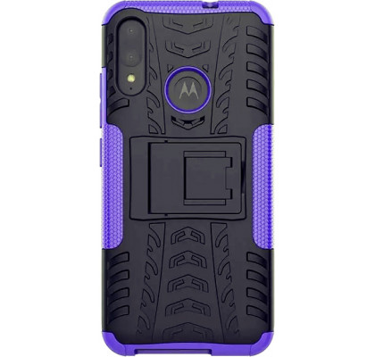 Чехол-накладка для Motorola E7 Power Nevellya Case Purple