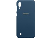 Чехол-накладка для Samsung M10 (M105) силикон Blue
