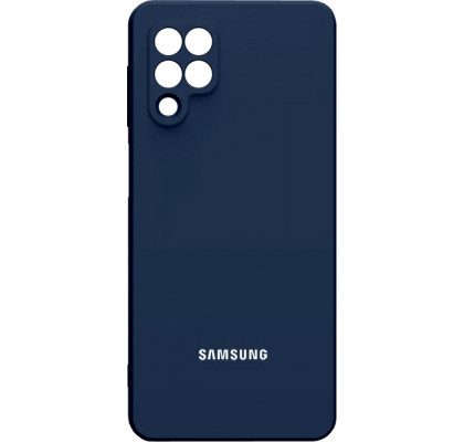 Чехол-накладка для Samsung M62 (M625) силикон Blue