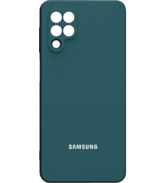 Чехол-накладка для Samsung M62 (M625) силикон Green