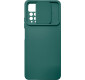 Чехол-накладка для Redmi Note 12 Pro 4G силикон Camshield Green