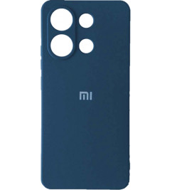 Чехол-накладка для Redmi Note 13 Pro 4G Full Camera Navy Blue