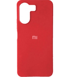 Чохол-накладка для Xiaomi Redmi 13C / Poco C65 силікон Red