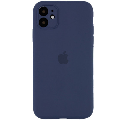 Чехол-накладка для Apple iPhone 11 Original Soft Midnight blue