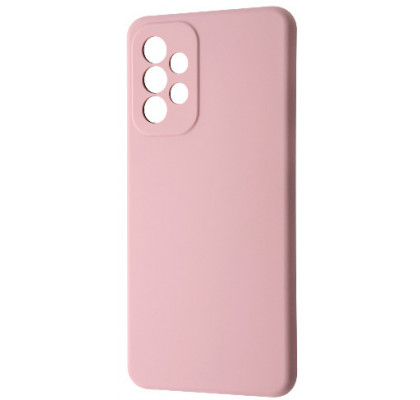 Чехол-накладка для Samsung A53 Full camera Pink sand