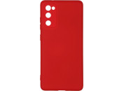 Чехол-накладка для Samsung S20 FE силикон Red