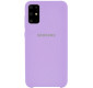 Чехол-накладка для Samsung S20 Plus Original Soft Lilac