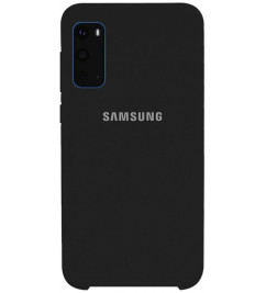 Чехол-накладка для Samsung S20 Original Soft Black