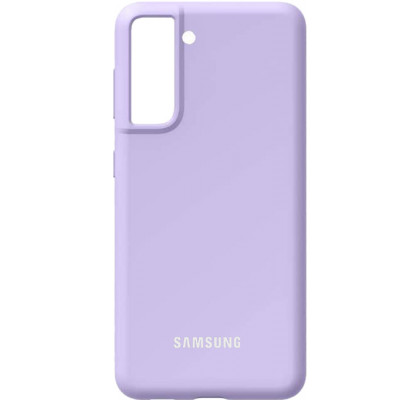Чехол-накладка для Samsung S21 Original Soft Lilac