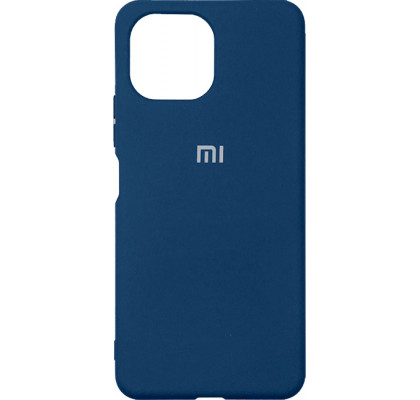 Чехол-накладка для Xiaomi Mi 11 Lite Original Soft Navy Blue