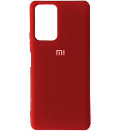 Чехол-накладка для Redmi Note 11 Pro / Pro 5G / 12 Pro 4G Original Soft Red