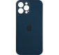 Чехол-накладка для Apple iPhone 13 Pro Max Glass Designo Dark Blue