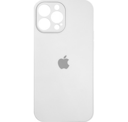 Чехол-накладка для Apple iPhone 13 Pro Max Glass Designo White
