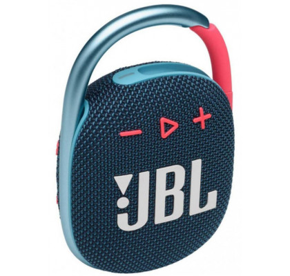 Портативная колонка JBL Clip 4 Blue/Pink (JBLCLIP4BLUP)