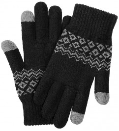 Перчатки Xiaomi Touch Screen Gloves Finger Winter Black
