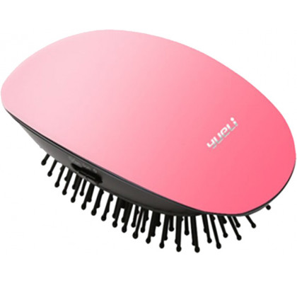 Массажная расчёска Xiaomi Yueli Portable Hair Massage Ionic Comb Pink