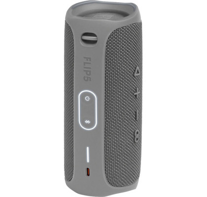 Портативная колонка JBL Flip 5 Portable Bluetooth Speaker Grey (JBLFLIP5GRY)