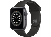 Смарт-часы Apple Watch Series 6 GPS 44mm Space Grey Alum Case with Black Sport Band (M00H3UL/A)