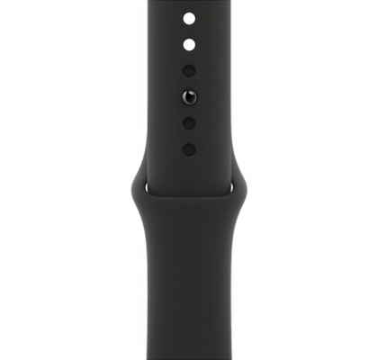 Смарт-часы Apple Watch SE GPS, 40mm Space Grey Aluminium Case with Black Sport Band (MYDP2)