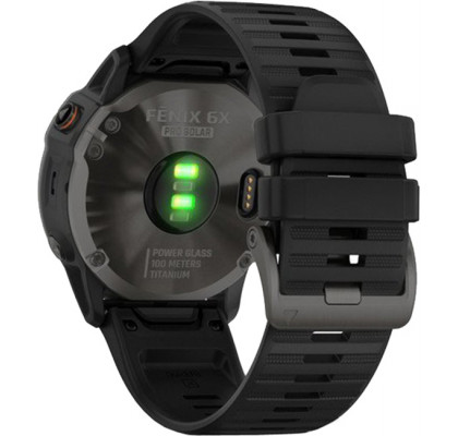 Смарт-часы Garmin Fenix 6X Pro Solar Titanium Carbon Gray DLC (010-02157-21)