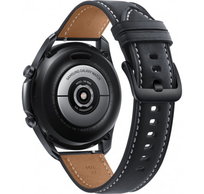 Смарт-часы Samsung Galaxy Watch 3 (SM-R840) кожа Stainless steel Black 45mm