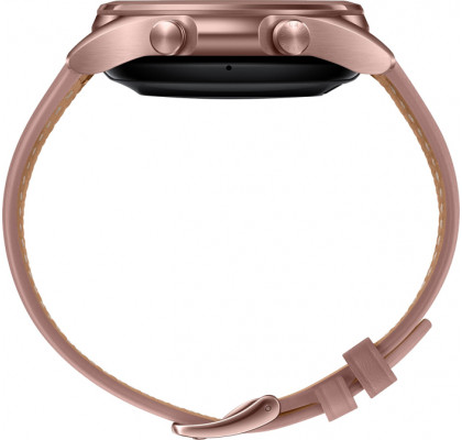 Смарт-часы Samsung Galaxy Watch 3 (SM-R850) кожа Stainless steel Bronze 41mm