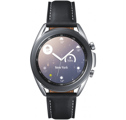 Смарт-часы Samsung Galaxy Watch 3 (SM-R850) кожа Stainless steel Silver 41mm