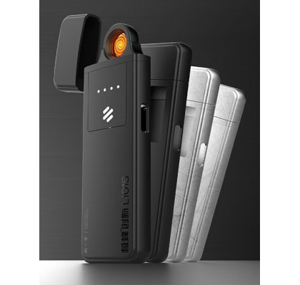 Зажигалка Xiaomi Jifeng L101S Ultra-Thin Rechargeable Lighter Black