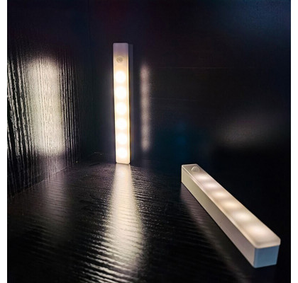 Нічник Xiaomi Yeelight Human Body Sensor Dry Battery Model Cabinet Light White (YGYA2321001WTCN)