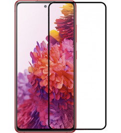 Защитное 2D стекло для Samsung A54 (с рамкой Black)