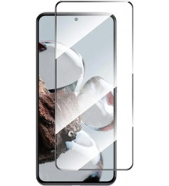 Защитное 2D стекло для Redmi Note 12 5G / Poco X5 (с рамкой Black)