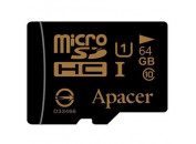 Карта памяти Apacer microSD 64Gb class 10 