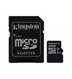 Карта памяти Kingston microSD 32Gb class 10 + SD